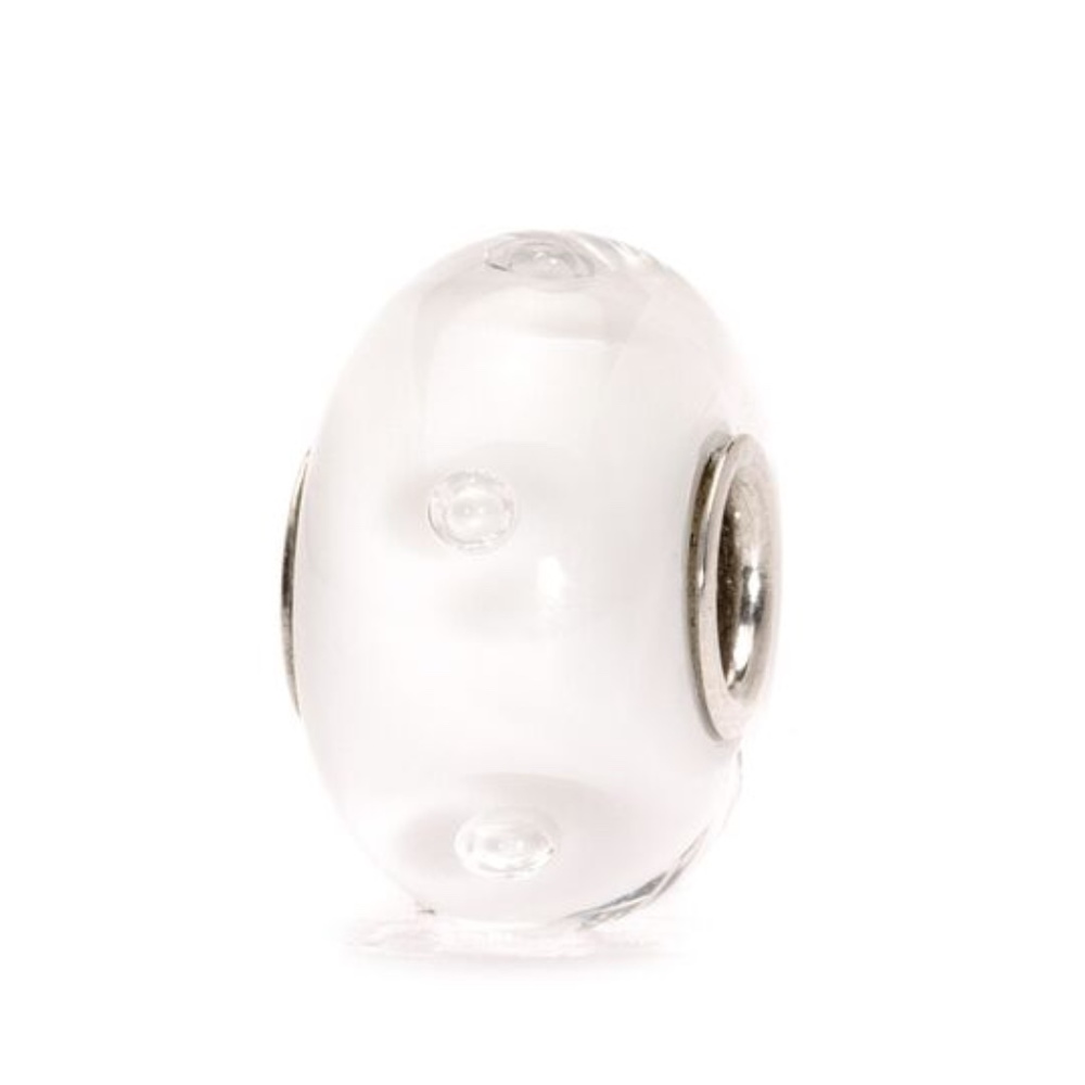 Trollbeads White Bubbles Bead